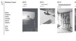 Desktop Screenshot of barbaravisser.net